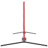 Filet de tennis noir et rouge 301 x 90,5 x 87 cm Polyester 