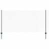 Piquets de clôture 5 pcs U-Channel Vert 120 cm Acier 