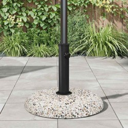 Base de parasol , béton multicolore, 20 kg, pour poteaux de 37/42/52/58mm 