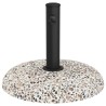 Base de parasol , béton multicolore, 20 kg, pour poteaux de 37/42/52/58mm 