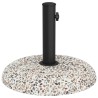 Base de parasol , béton multicolore, 20 kg, pour poteaux de 37/42/52/58mm 