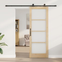 Porte Coulissante avec Quincaillerie 'ORKDAL'78x211 cm 