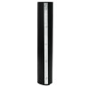 barrière racinaire avec rails de connexion noir 0,7x15 m 1,5 mm HDPE 