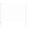 Pieux de Clôture 22 pcs U-Channel 160 cm Acier Galvanisé 