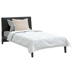 Couette avec oreiller Blanc 155 x 220 cm Microfibre 