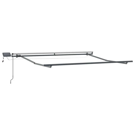 Store rétractable avec LED Clair 350x250 cm 