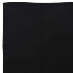 Tissu de rechange pour auvent noir 10x1.6m 