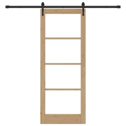 Porte Coulissante avec Kit de Matériel 'ORKDAL'83x211 cm 