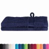Gants de toilette 2 pcs Bleu marine 15 x 21 cm Coton 