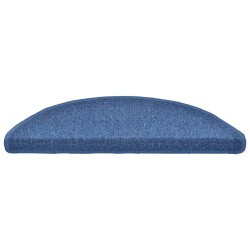 Tapis d'escalier 20 pcs bleu 56x17x3 cm 