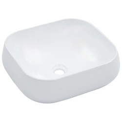 Lavabo 44,5 x 39,5 x 14,5 cm Céramique Blanc 