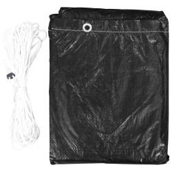 Housses de salon de jardin 2 pcs 7 œillets 225x143x90 cm 