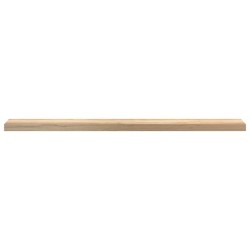 Appuis de fenêtre 2 pcs non traité 140x15x2cm bois chêne massif 