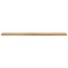 Appuis de fenêtre 2 pcs non traité 140x15x2cm bois chêne massif 