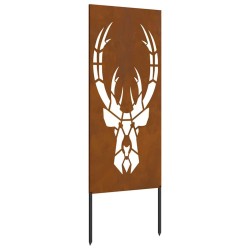Panneau décoratif de jardin Rouillé 50 x 140 cm 