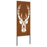 Panneau décoratif de jardin Rouillé 50 x 140 cm 