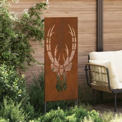 Panneau décoratif de jardin Rouillé 50 x 140 cm 