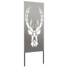 Panneau décoratif de jardin Rouillé 50 x 140 cm 