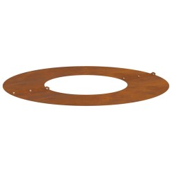 Pot en acier corten Acier corten Grand Empilable 