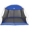 Tente anti-moustiques avec porte bleue pour 5 personnes, imperméable 