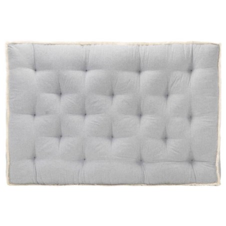 Coussin de canapé palette Gris 120x80x10 cm 