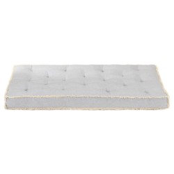 Coussin de canapé palette Gris 120x80x10 cm 