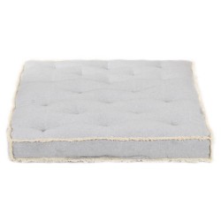 Coussin de canapé palette Gris 120x80x10 cm 
