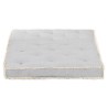Coussin de canapé palette Gris 120x80x10 cm 