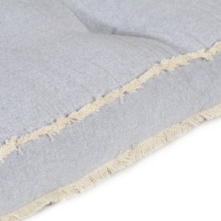 Coussin de canapé palette Gris 120x80x10 cm 