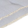 Coussin de canapé palette Gris 120x80x10 cm 