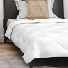 Duvet avec Oreiller Autre 2 pcs Blanc 155 x 220 cm Microfibre 