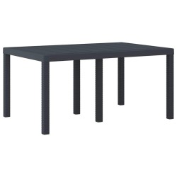 Ensemble salle à manger jardin 5 pcs Anthracite 