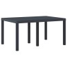 Ensemble salle à manger jardin 5 pcs Anthracite 