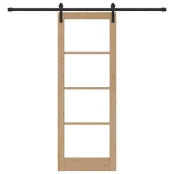 Porte coulissante avec quincaillerie 'ORKDAL'78x211 cm 