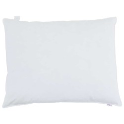 Oreillers 2 pcs Blanc 70 x 90 cm 130gsm 100% coton 