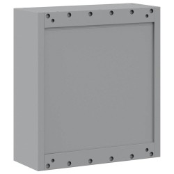 Armoire à outils murale Rouge 50x20x55 cm Acier 