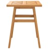 Table d'appoint 45x45x60 cm bois massif d'acacia 