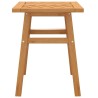 Table d'appoint 45x45x60 cm bois massif d'acacia 
