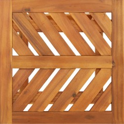 Table d'appoint 45x45x60 cm bois massif d'acacia 