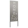 Panneau décoratif de jardin Rouillé 50 x 140 cm 