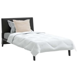 Duvet d'été avec oreiller 2 pcs Blanc 135 x 220 cm Microfibre 