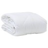 Duvet d'été avec oreiller 2 pcs Blanc 135 x 220 cm Microfibre 