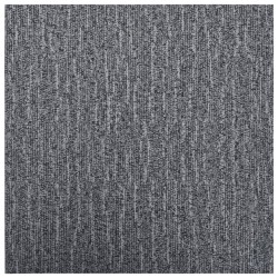 Dalles de plancher autoadhésives 5,11 m² PVC gris 