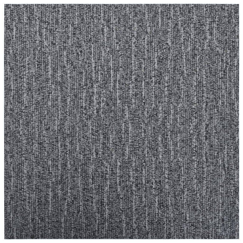 Dalles de plancher autoadhésives 5,11 m² PVC gris 