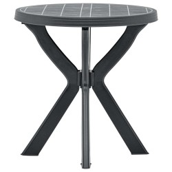 Table de bistro Anthracite Ø70 cm Plastique 