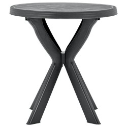 Table de bistro Anthracite Ø70 cm Plastique 