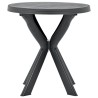 Table de bistro Anthracite Ø70 cm Plastique 