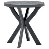 Table de bistro Anthracite Ø70 cm Plastique 