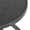Table de bistro Anthracite Ø70 cm Plastique 