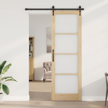 Porte Coulissante avec kit de quincaillerie 'ORKDAL'78x232 cm 